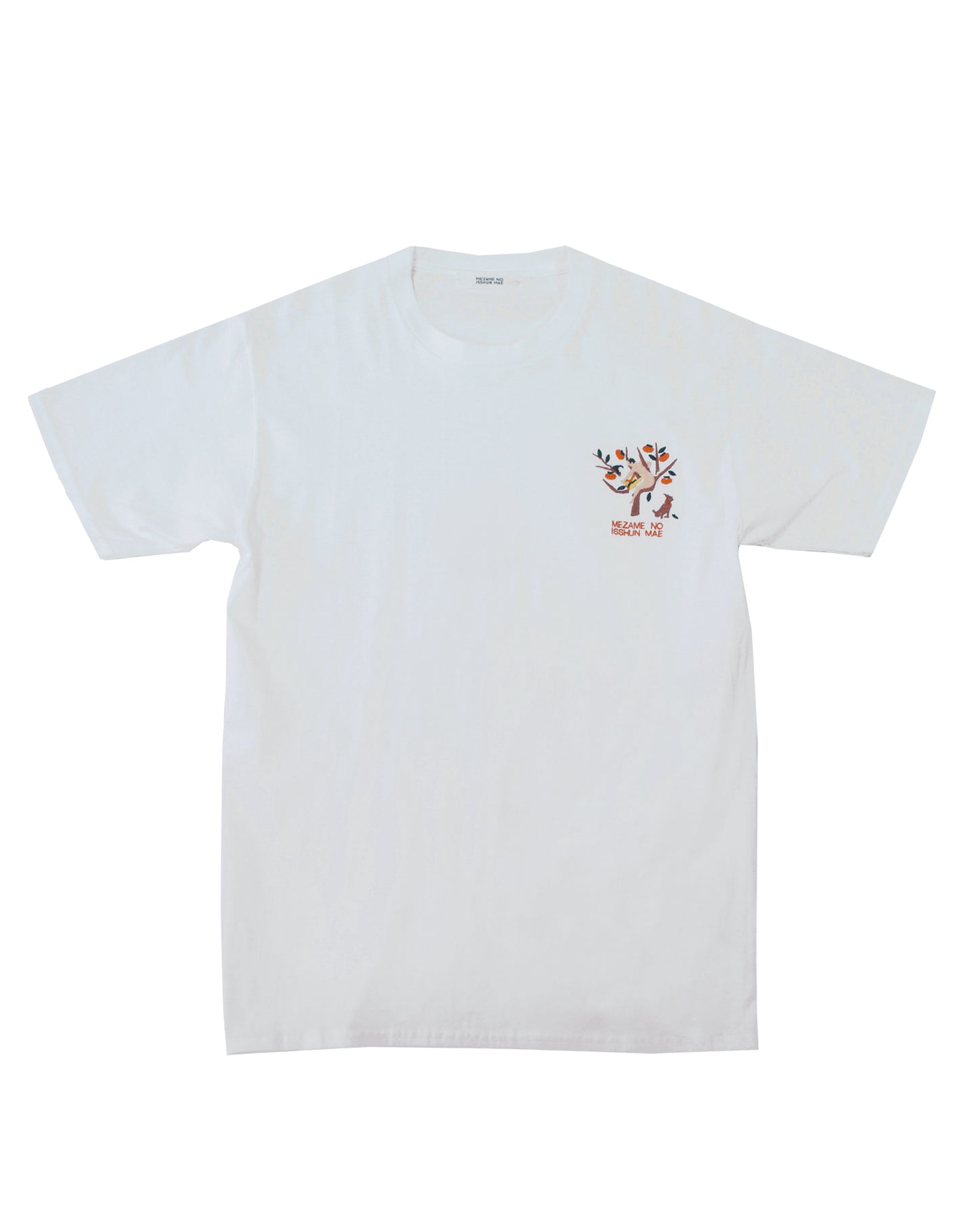 MEZAME NO柿刺繍T-SHIRT