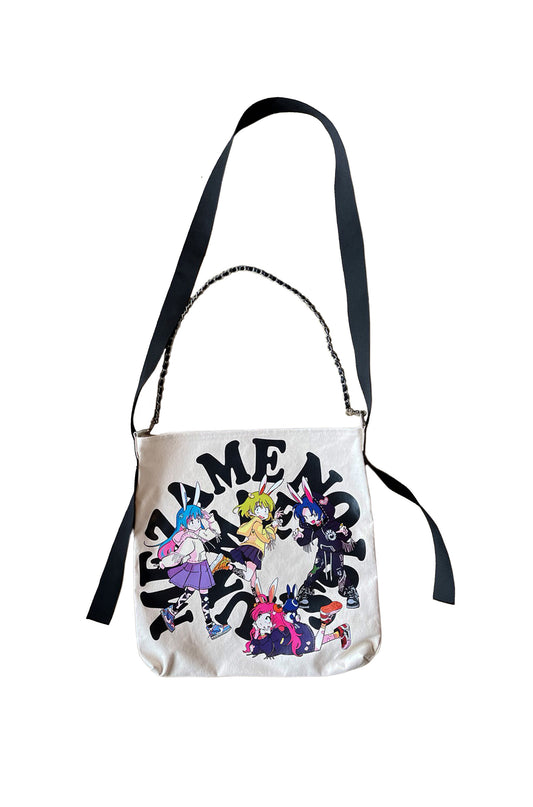 【予約商品】MEZAME NO GIRL’S COLLABORATION CANVAS BAG ILLUSTRATION BY NISHINODA