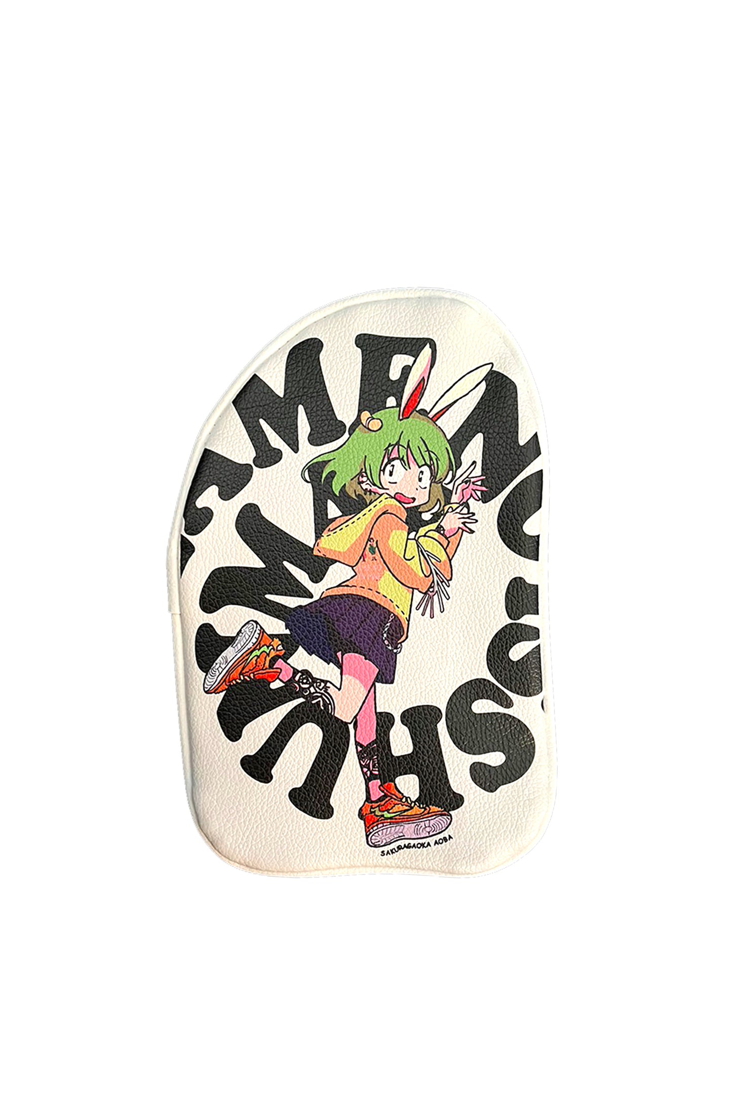 MEZAME NO GIRL’S COLLABORATION POUCH ILLUSTRATION BY NISHINODA SAKURAGAOKA AOBA