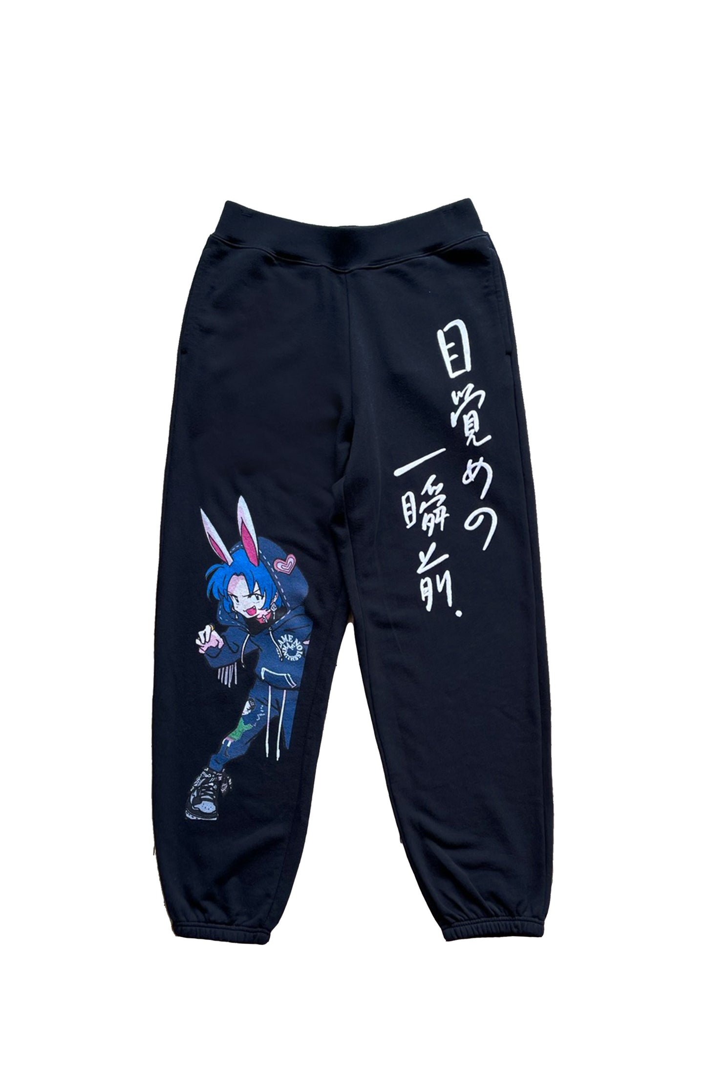 【予約商品】MEZAME NO GIRL’S COLLABORATION SWEAT PANTS ILLUSTRATION BY NISHINODA