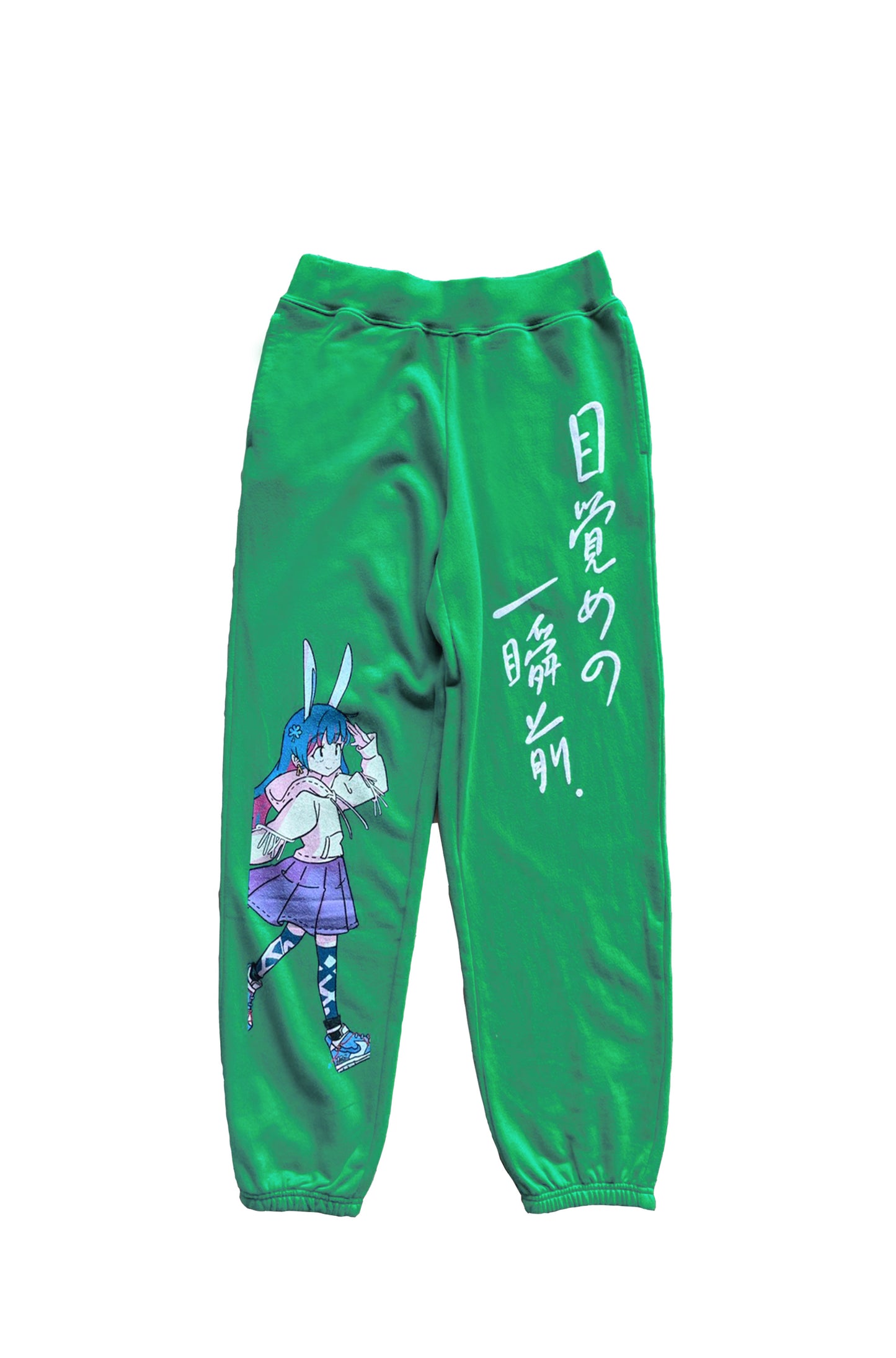 【予約商品】MEZAME NO GIRL’S COLLABORATION SWEAT PANTS ILLUSTRATION BY NISHINODA