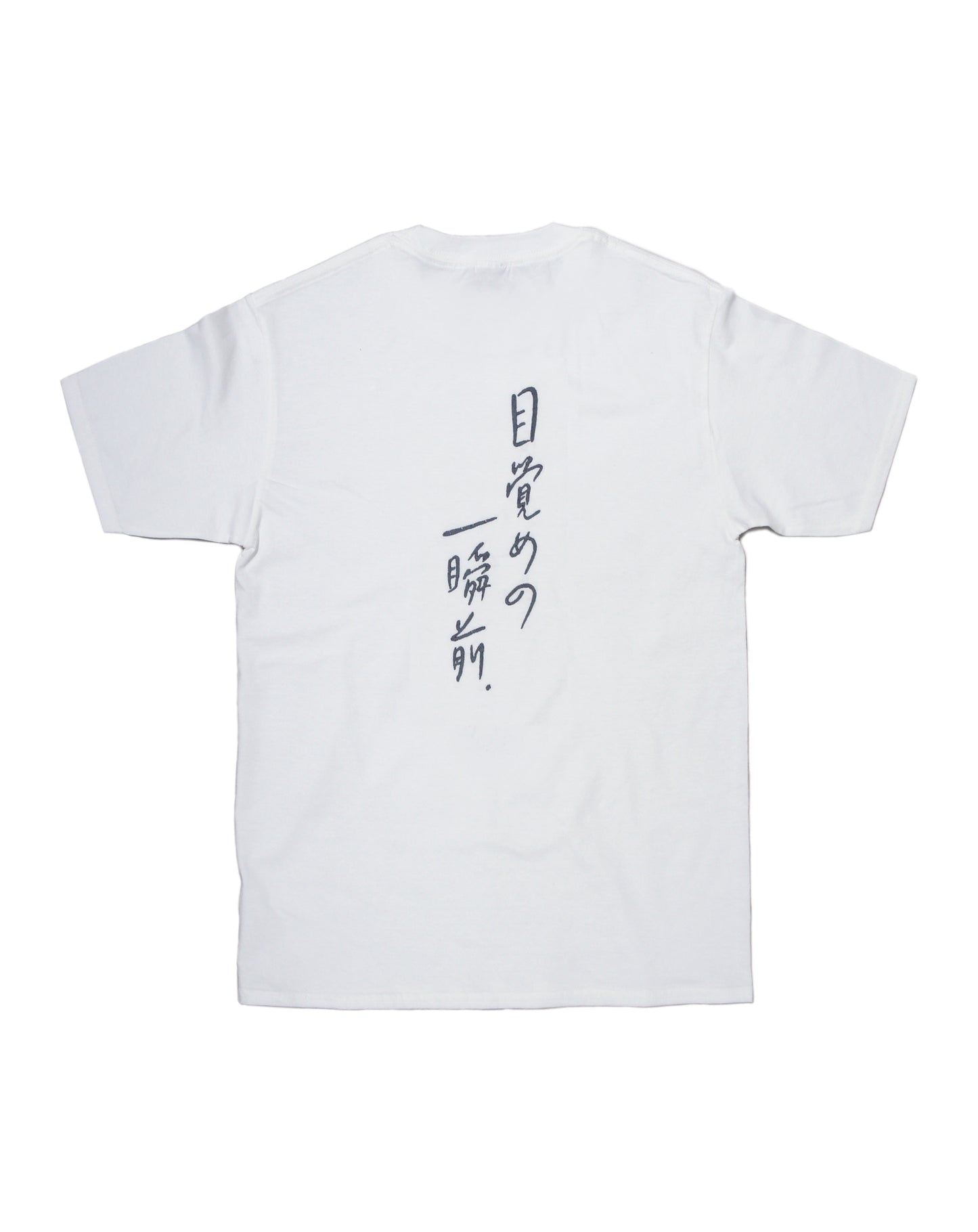 MEZAME NO THE KABUKI 刺繍TｰSHIRT モノクロTYPE