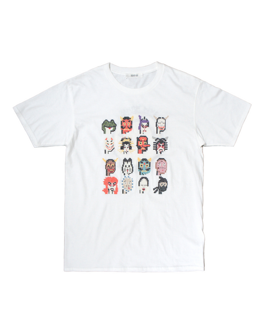 MEZAME NO THE KABUKI 刺繍TーSHIRT フルカラーTYPE