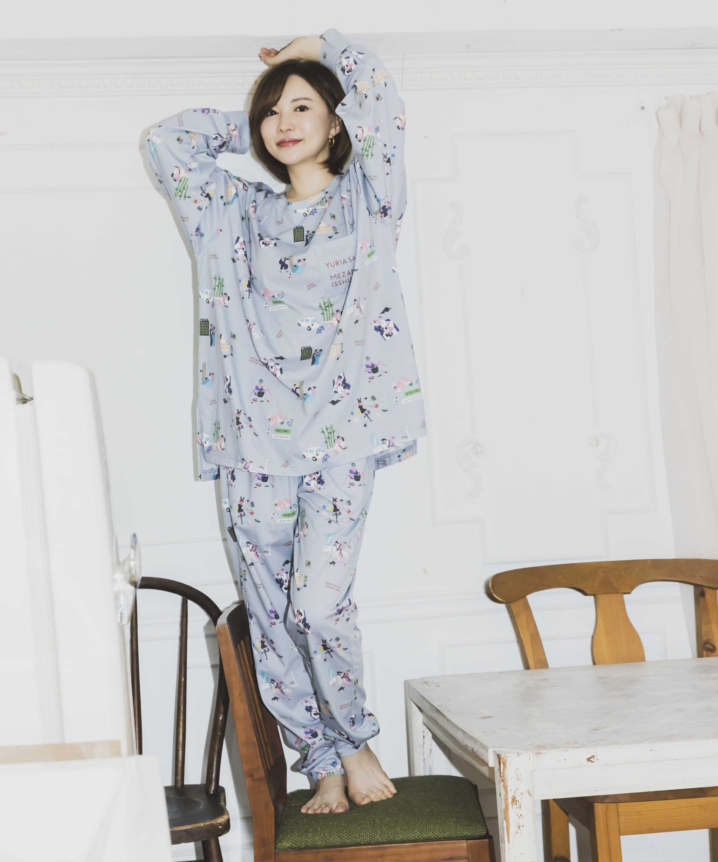 【予約商品】SATOMI YURIA X MEZAME MEZAME NO PAJAMAS 目覚めのパジャマ